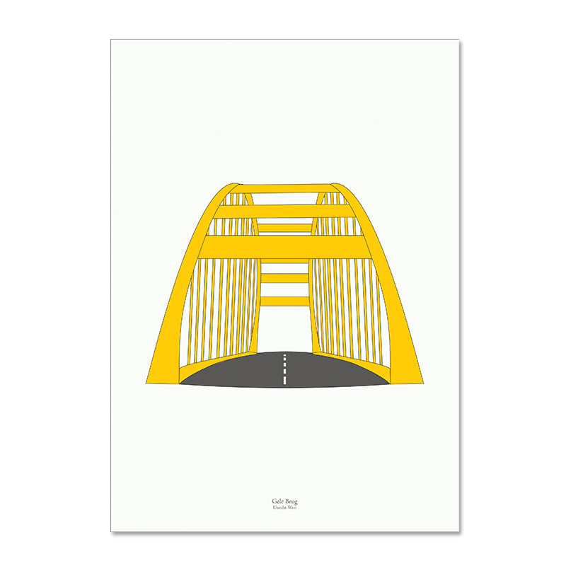 Gele Brug - Wit