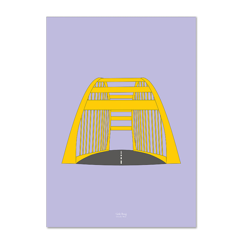 Gele Brug -Lila