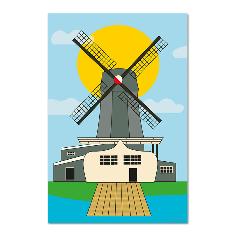 Poster Molen de Ster Utrecht
